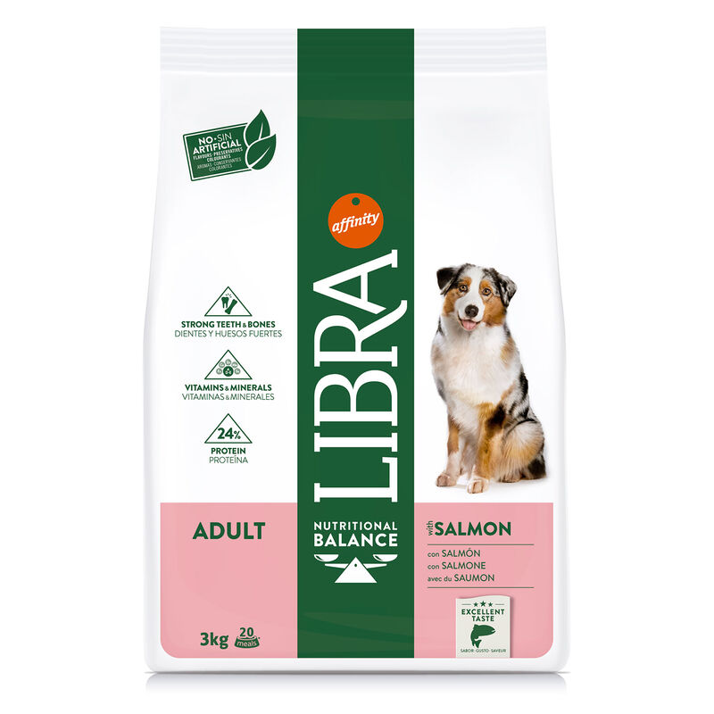 Libra Dog Adult con Salmone 3 kg