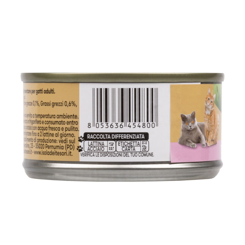 Naturalpet Premium Cat Adult Tonnetto con gamberetti 70gr