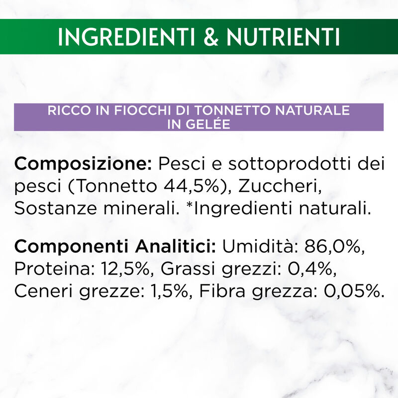 Gourmet Nature's Creations Fiocchi di Tonnetto in Gelèe 70gr