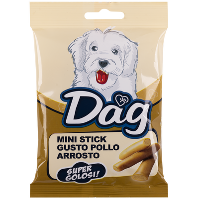 Dag Dog Mini Snack Stick Pollo arrosto 50gr