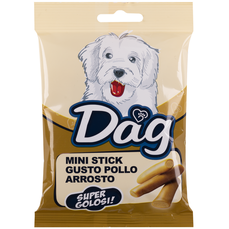Dag Dog Mini Snack Stick Pollo arrosto 50gr