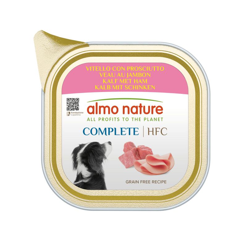 Almo Nature HFC Dog Adult Vitello e Prosciutto 150 gr Almo Nature HFC Dog Adult Vitello e Prosciutto 150 gr