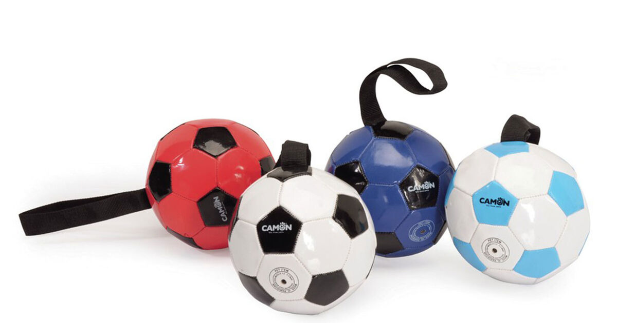 Palla Da Calcio Per Cani Con Linguette - Giocattolo Galleggiante Per Cani Piccoli - Foto 10