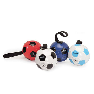 Camon Gioco Palla da calcio con maniglia per cani 14 cm