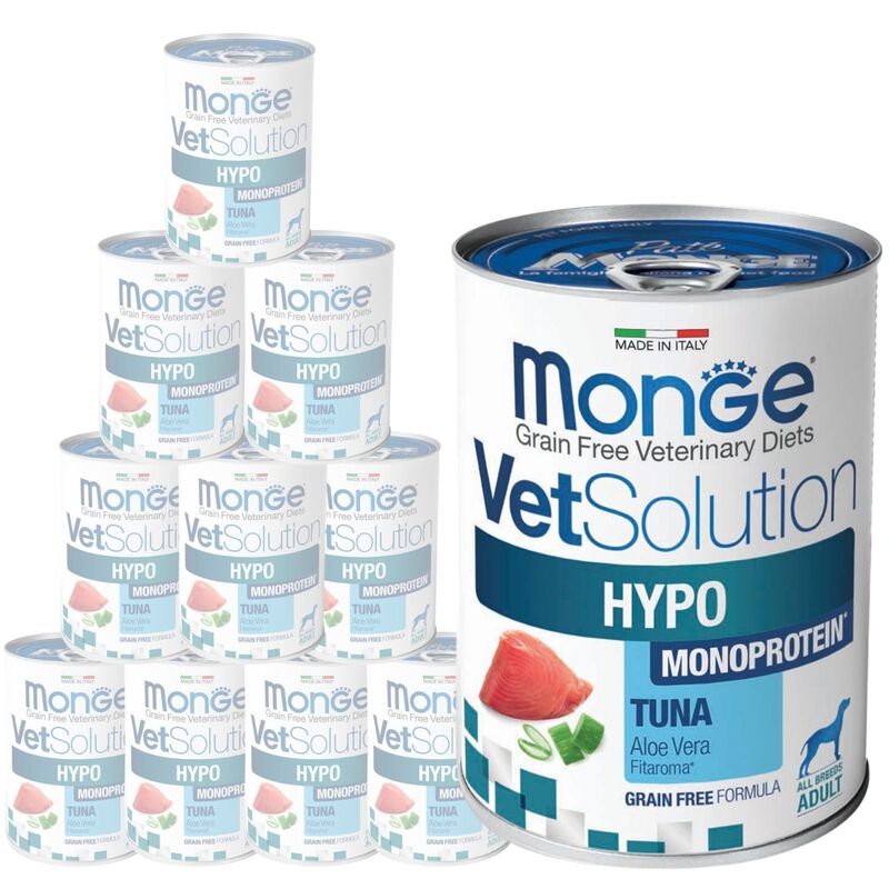 Monge VetSolution Diet Dog Hypo Monoprotein Tonno 400 gr