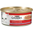 Gourmet Rosso Cat Adult Trancetti in Gel&eacute;e con Sogliola Merluzzo e Verdure 195 gr