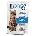 Monge Fresh Pat&eacute; per gatti sterilizzati con Aringa 85 gr