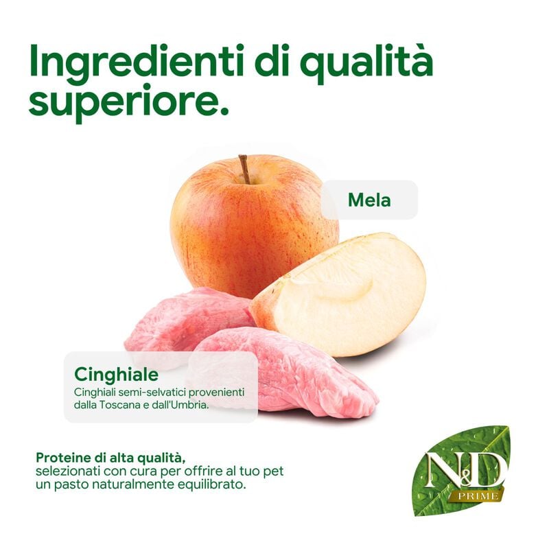 N&D Farmina Prime Cat Adult Cinghiale & Mela 300 gr