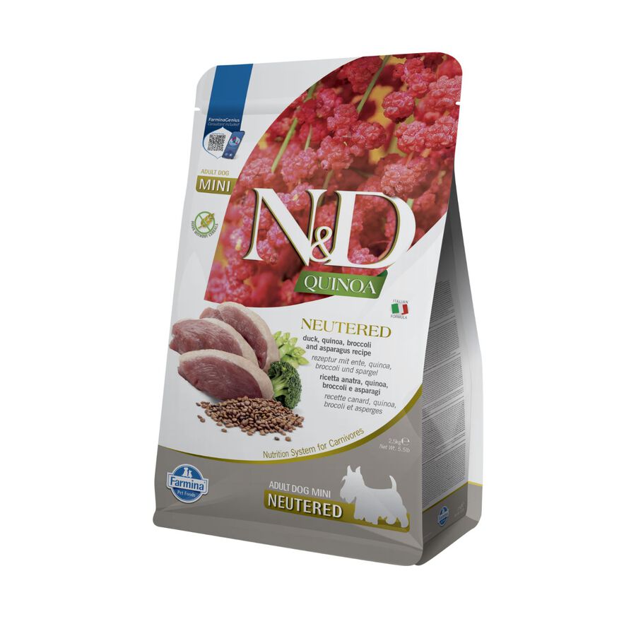 N&D Farmina Quinoa Neutred Dog Adult Mini 2,5 kg