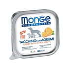 Monge Monoprotein Dog Adult Paté Tacchino con Agrumi 150 gr image number 0