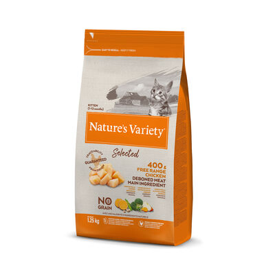 Nature's Variety Cat Kitten Selected Pollo 1,25 kg