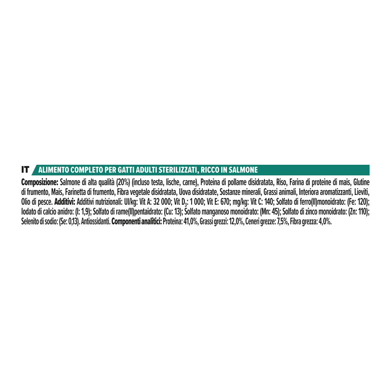 Purina Pro Plan Renal Plus Cat Adult 1+ Sterilised Salmone 1,5 kg