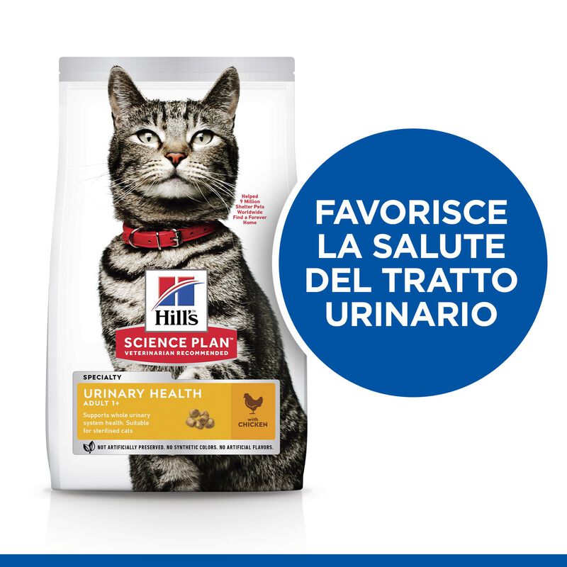 Hill's Science Plan Cat Adult Urinary Health con Pollo 1,5 kg