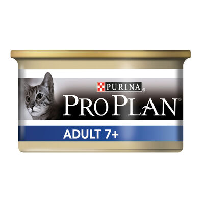 Purina Pro Plan Cat Adult 7+ Mousse con Tonno 85 gr