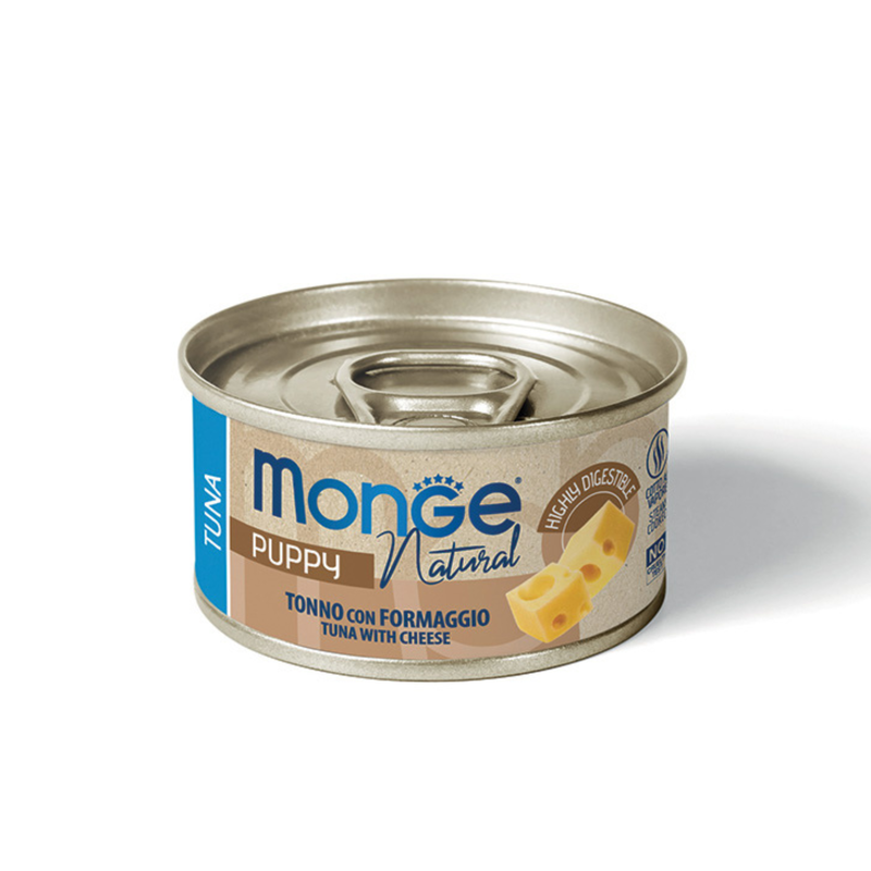 Monge Natural Puppy Tonno con Formaggio 95gr