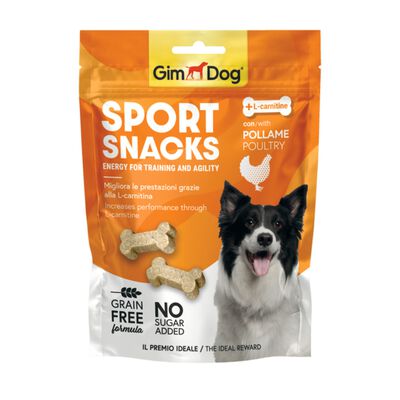 Gimdog Sport Snacks per cani con Pollame 150 gr