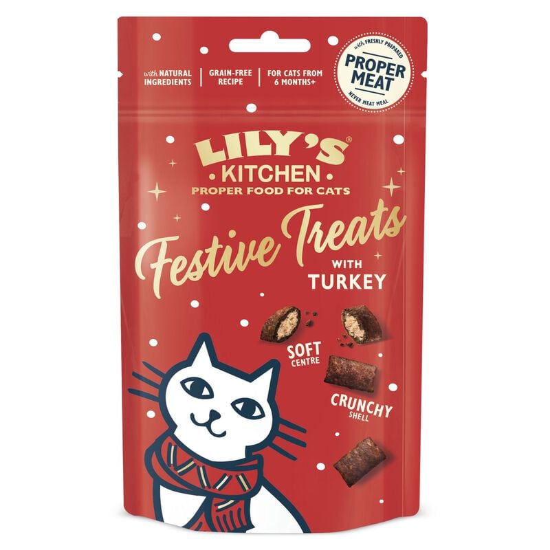 Lily's Kitchen cat snack Festive Treats 60 gr