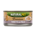 Naturalpet Premium Cat Adult Tonnetto con pollo 70gr