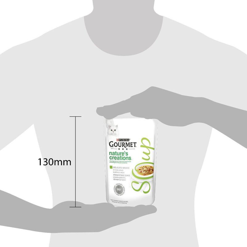 Gourmet Nature's Creation Soup Cat Adult Tonno&Verdure 40 gr