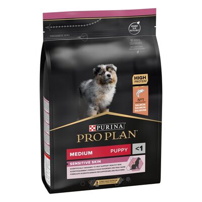 Purina Pro Plan Dog Puppy Medium Sensitive Skin Salmone 3 kg