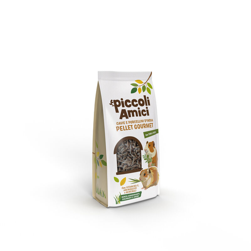 Piccoli Amici Cavie e Porcellini D'India Pellet Gourmet 800 g