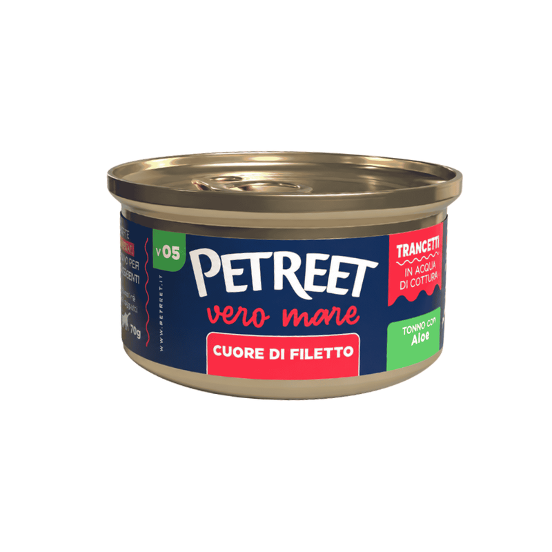 Petreet Vero Mare Trancetti per gatti Tonno e Aloe 70 gr
