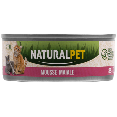 Naturalpet Cat Sterilised Mousse al maiale 85gr