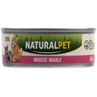 Naturalpet Cat Sterilised Mousse al maiale 85gr image number 0