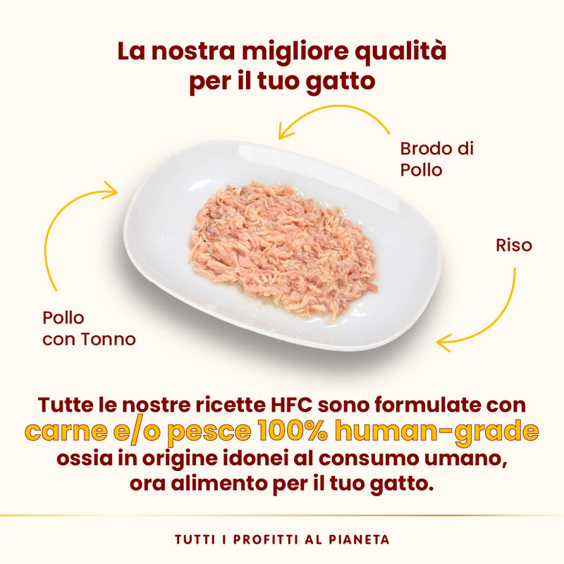 Almo Nature HFC Light Meal 4x50g 