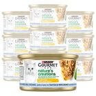 Gourmet Nature's Creations Cat Adult Ricco in Pesce dell'oceano con spinaci e riso 85 gr