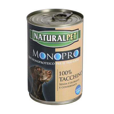 Naturalpet Monoproteico 400 gr Tacchino