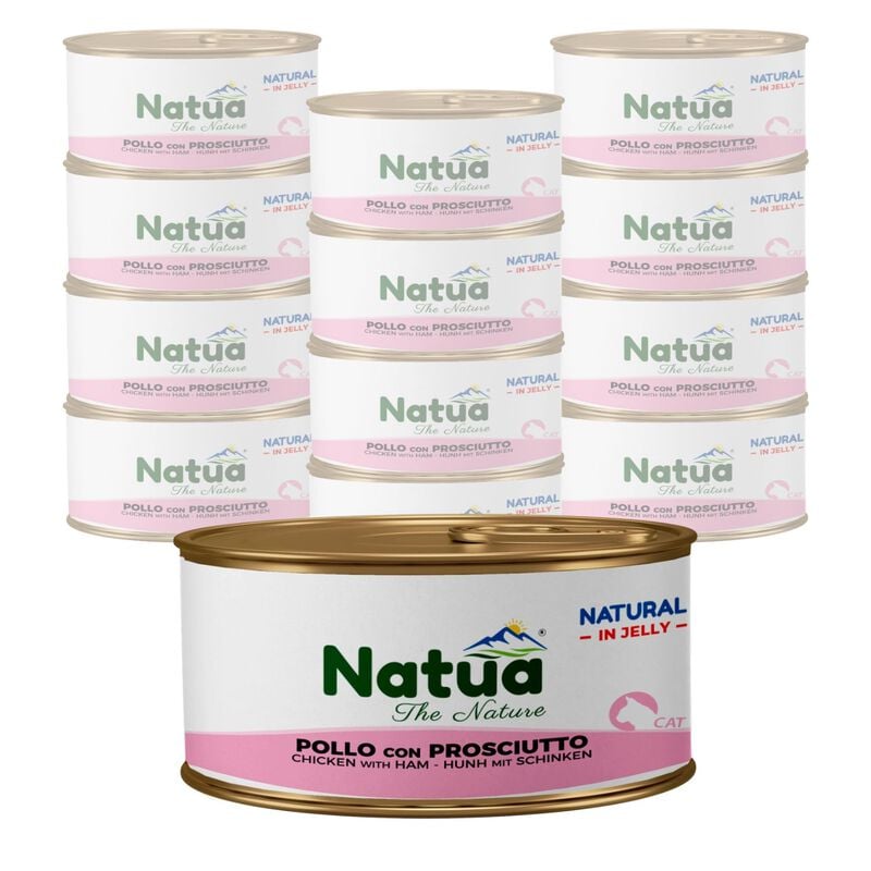 Natua Natural Cat Adult Pollo con Prosciutto 85 gr