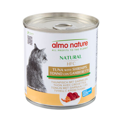 Almo Nature HFC Natural Cat Tonno e gamberetti 280gr