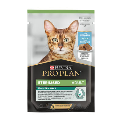Purina ProPlan Cat Adult Sterilizzati con Merluzzo 75 gr