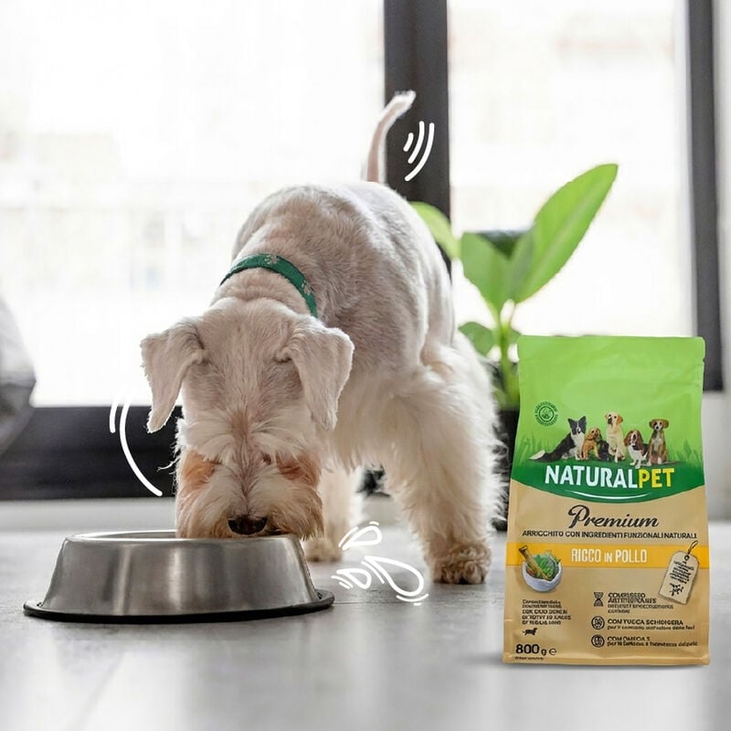 Naturalpet Premium Dog Adult Mini ricco in Anatra 3 kg