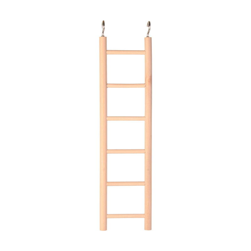 Trixie Scaletta in legno con 6 pioli per Uccelli 28 cm