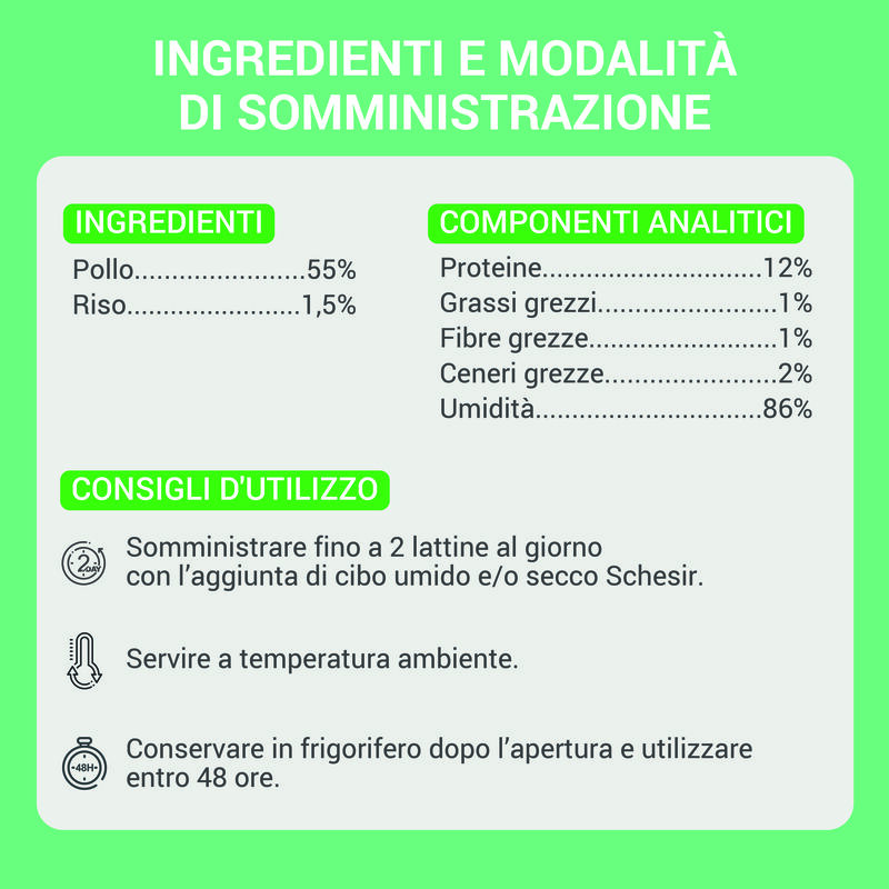 Schesir Cat Filetti di Pollo in Gelatina 70g