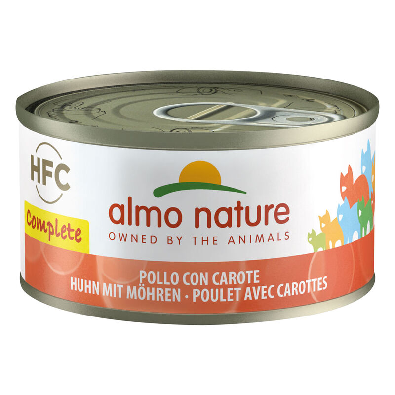 almo nature HFC Complete natvoer voor volwassen katten, tonijn met pompoen ( 24 blikjes à 70 g almo nature HFC Complete natvoer voor volwassen katten, tonijn met pompoen ( 24 blikjes à 70 g