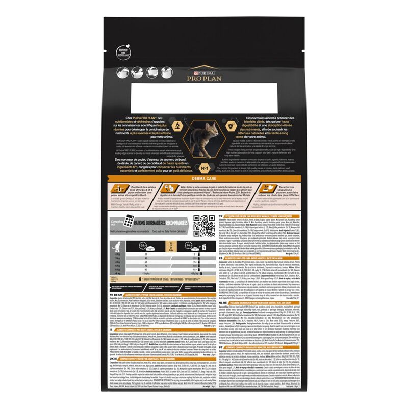 Purina Pro Plan Cat Adult Derma Care Salmone 1,5 kg
