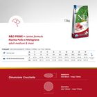 Farmina N&D Prime Dog Adult Medium & Maxi Pollo e Melograno 12 kg