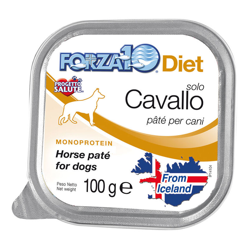 Forza10 Diet Dog Solo Diet paté con Cavallo 100 gr