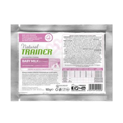 Natural Trainer Baby Milk per cuccioli e gattini 100 gr
