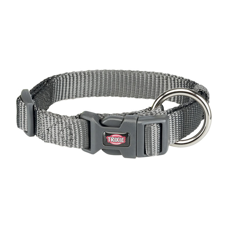 Trixie Collare Premium mis. M-L Grigio