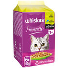 Whiskas Pranzetti Mari e Monti in Salsa con Pollo e Tonno 6x50gr image number 0