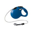 Flexi Guinzaglio New Classic Mini 3 mt Corda Blu image number 0
