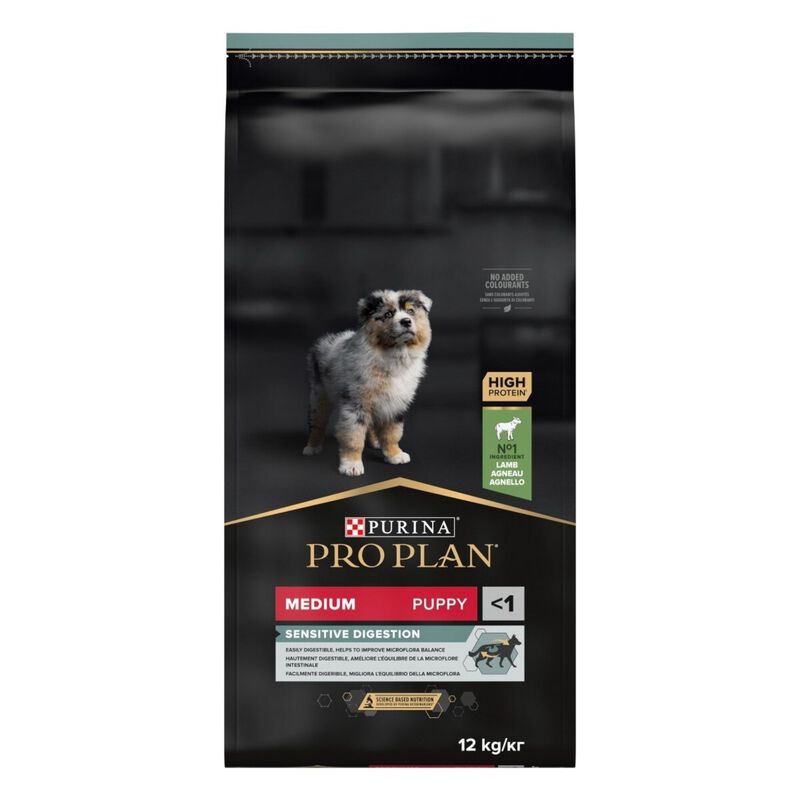 Purina Pro Plan Dog Puppy Medium Sentisitve Digestion Agnello 12 kg