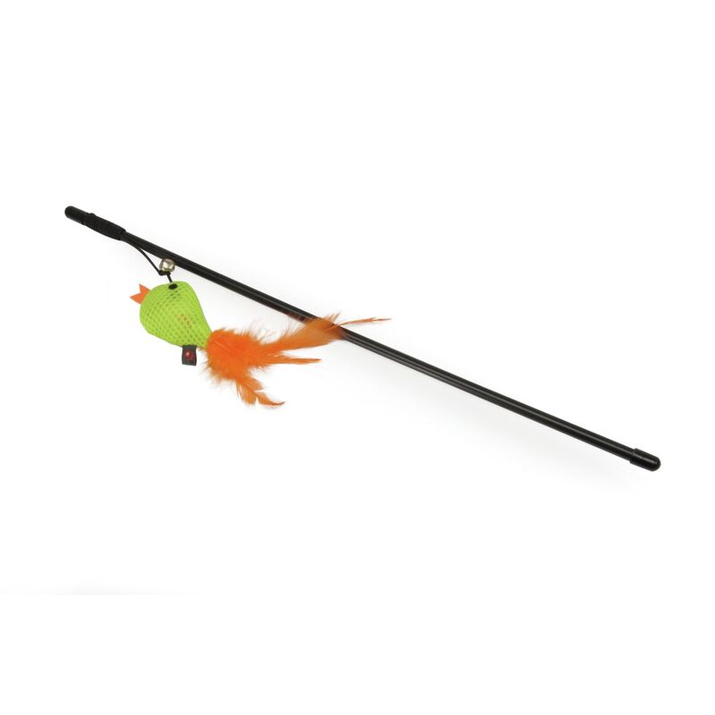 Camon Cannetta con Uccellino e Campanellino per gatti 48 cm