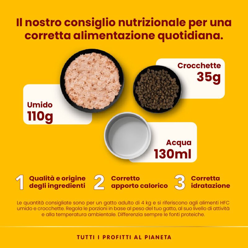 Almo Nature HFC Cat Pollo con fagiolini 70g 