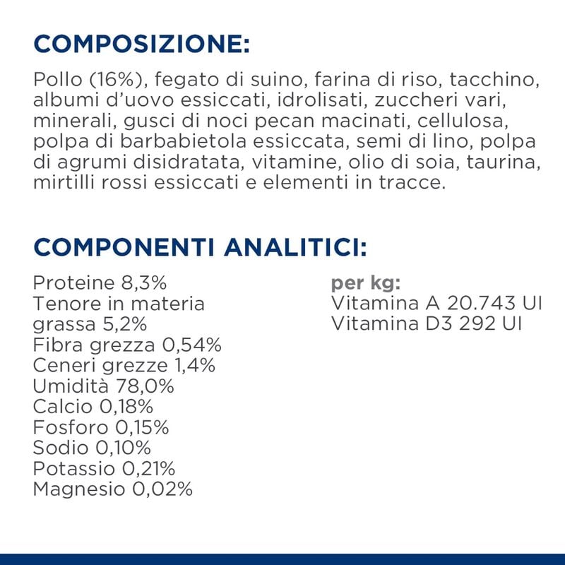 Hill's Prescription Diet i/d Cibo umido per gatti adulti con Pollo 85 gr