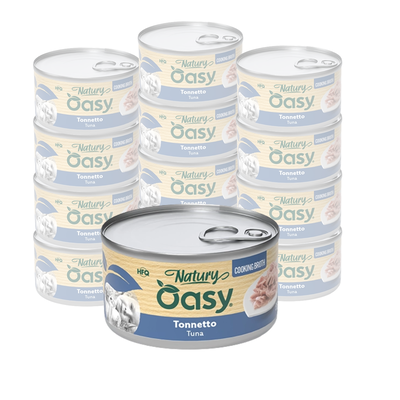 Oasy Natury Cat Adult Tonnetto in brodo 85gr